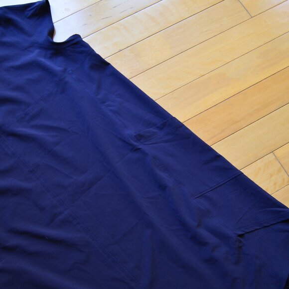 T by Talbots Cap Sleeve Navy Blue Shift Dress Size XL NWT - Picture 11 of 12